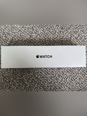Apple Space Gray Watch in White Retail Tray